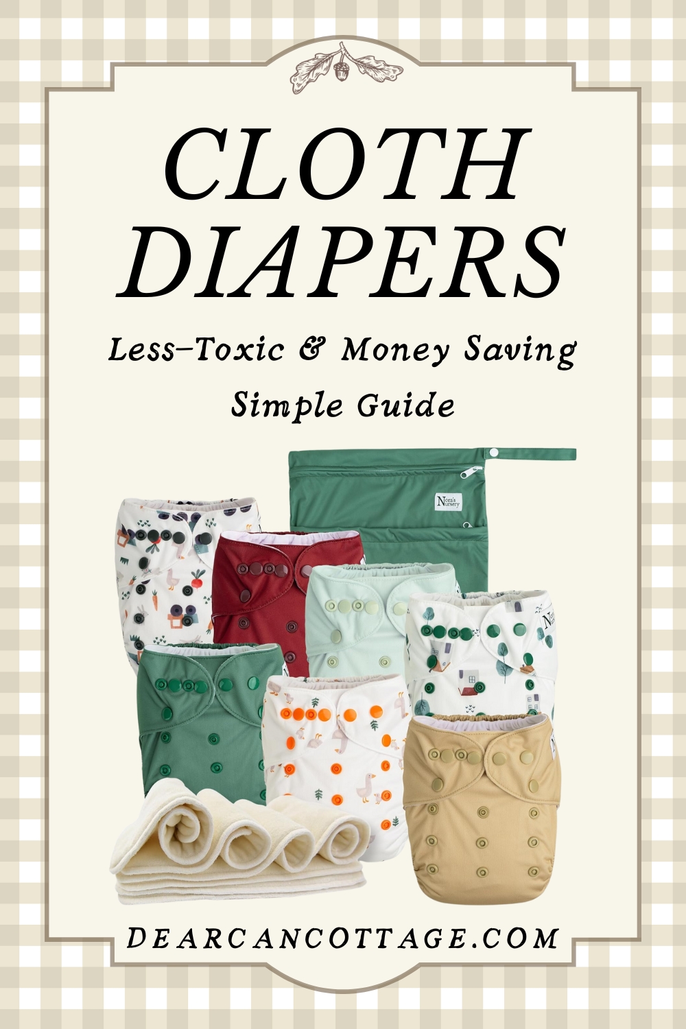 Pocket Cloth Diapers On The Farm