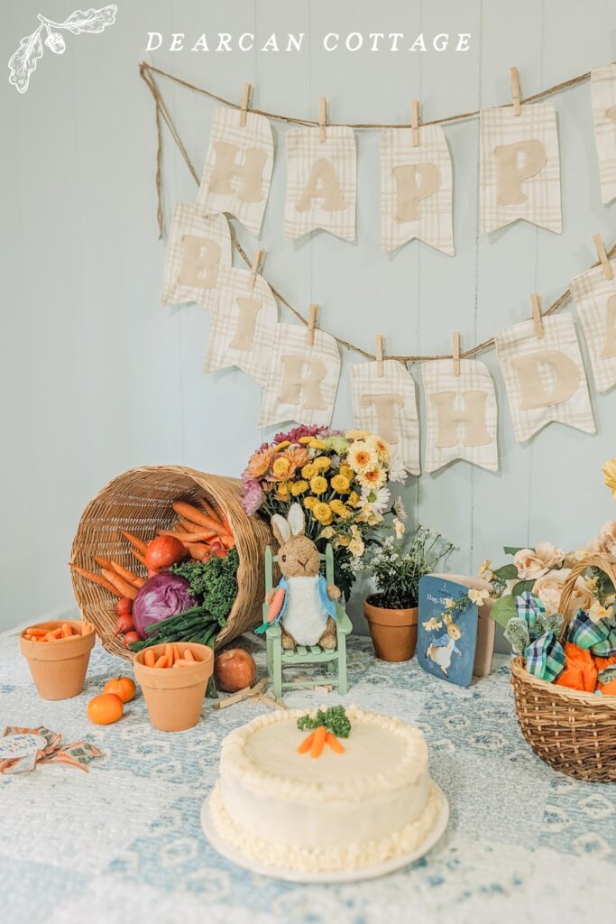 Peter Rabbit Birthday Party