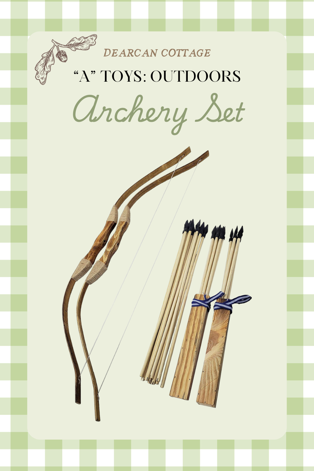 Archery Set- Toys That Start With A