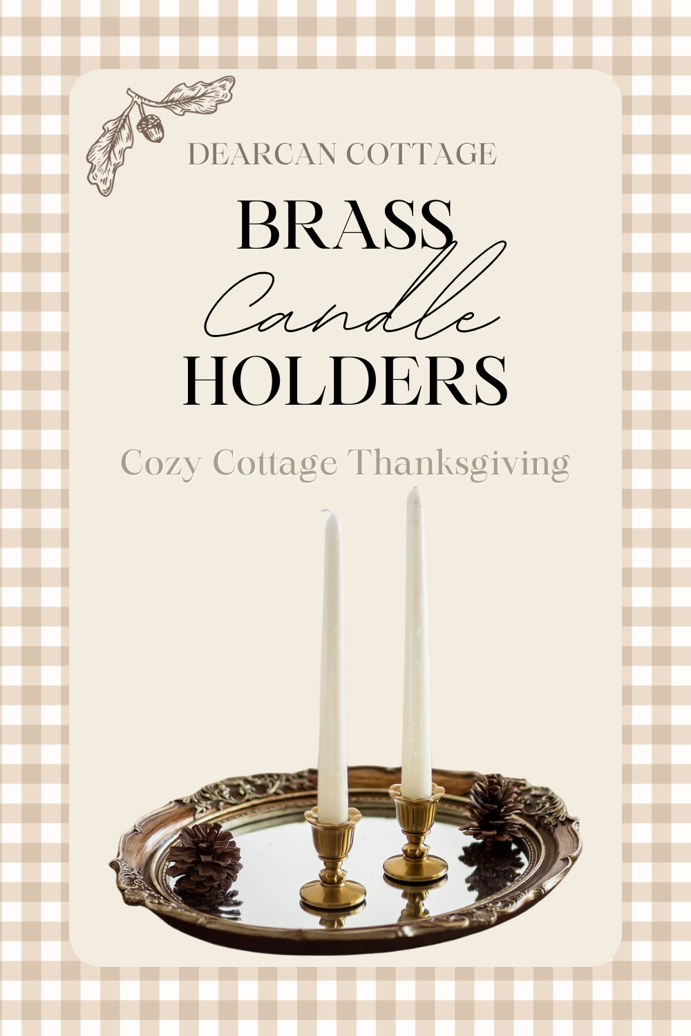Brass Candle Holders