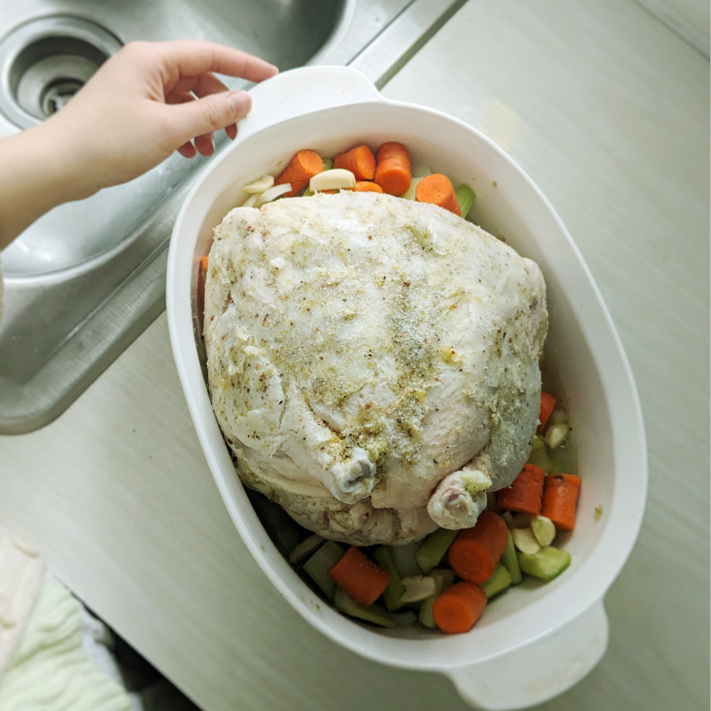 Nourish your body with homemade roasted chicken