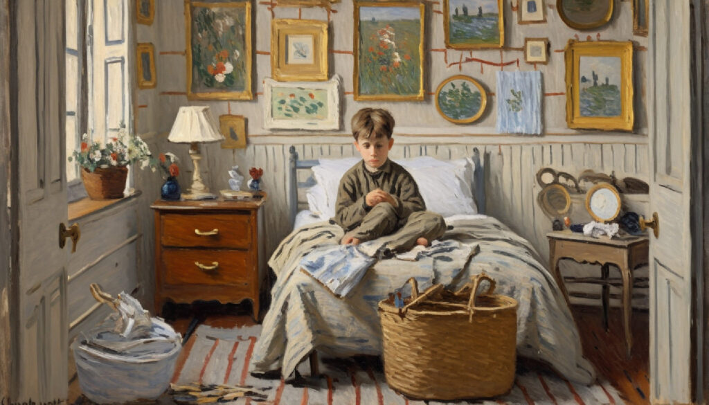 Raising children in a handmade home