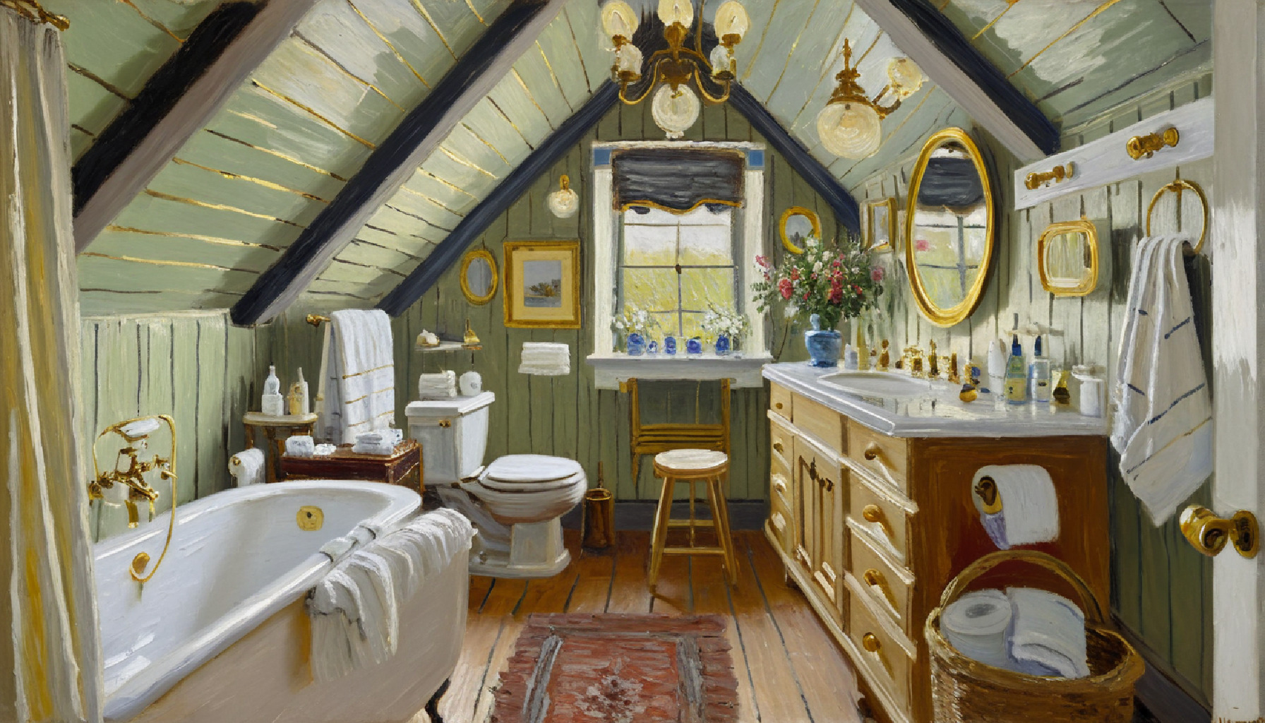 Beautiful Farmhouse Bathroom