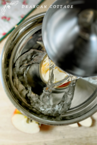 Pour Water In Jar