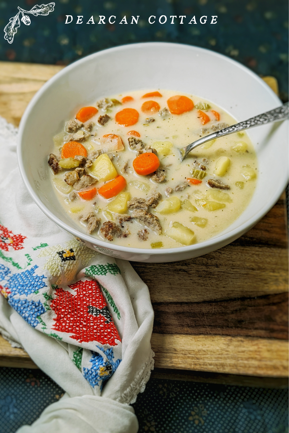 Creamy Breakfast Sausage Potato Soup