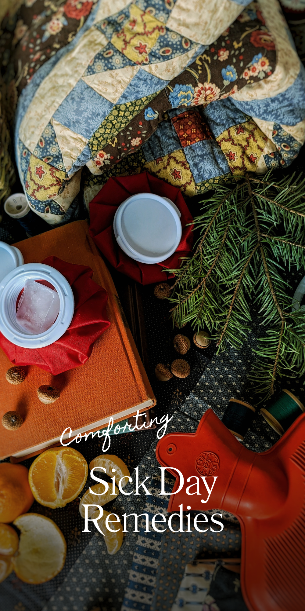 Pin comforting sick day remedies