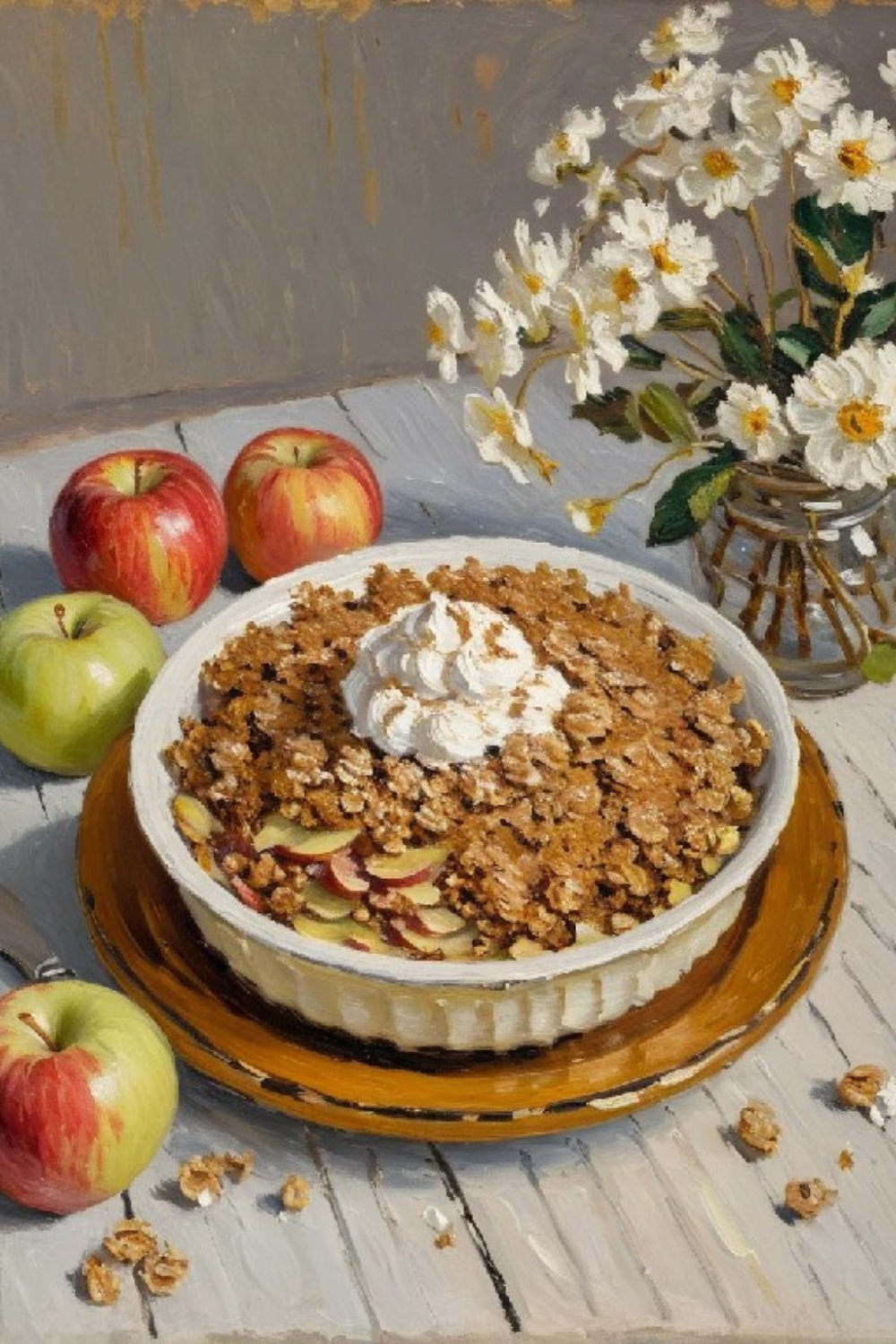 Egg-free Apple crisp