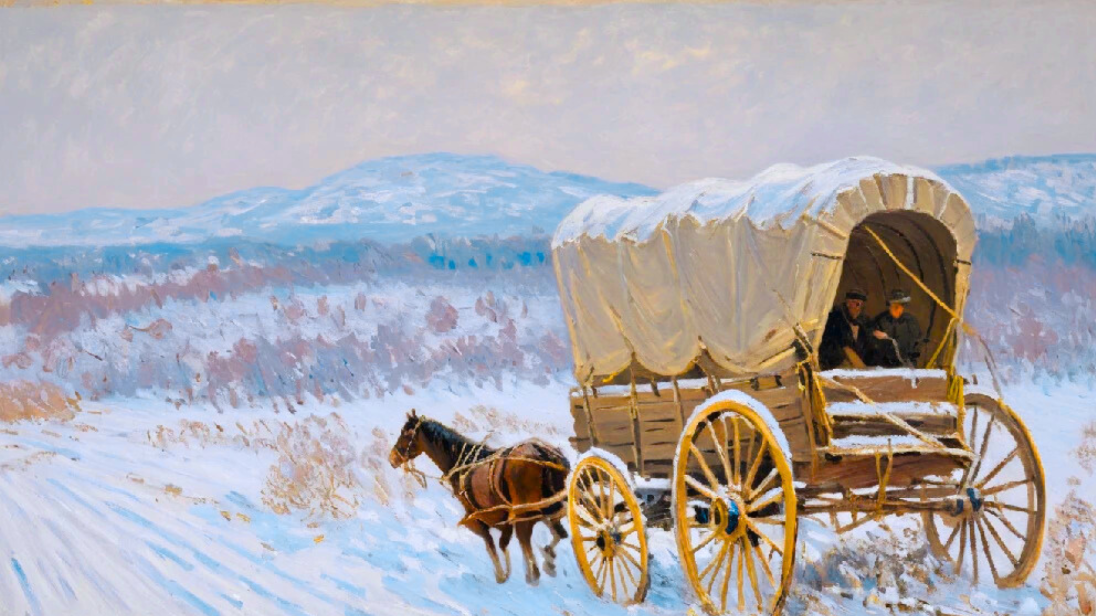 Wagon -pioneer birth story
