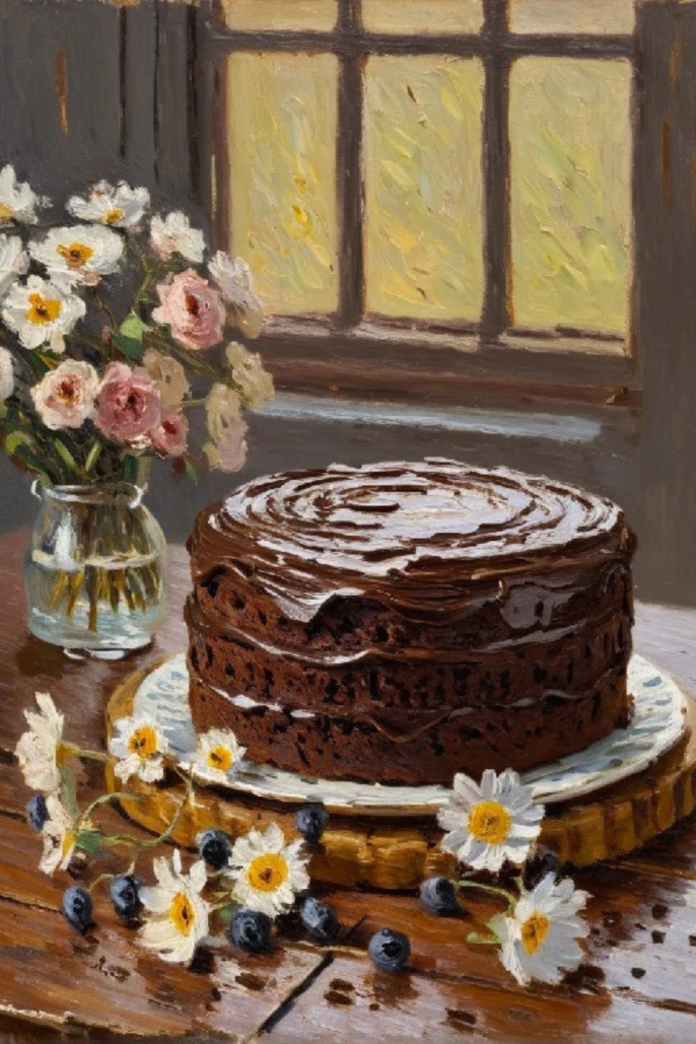 Egg-free chocolate cake