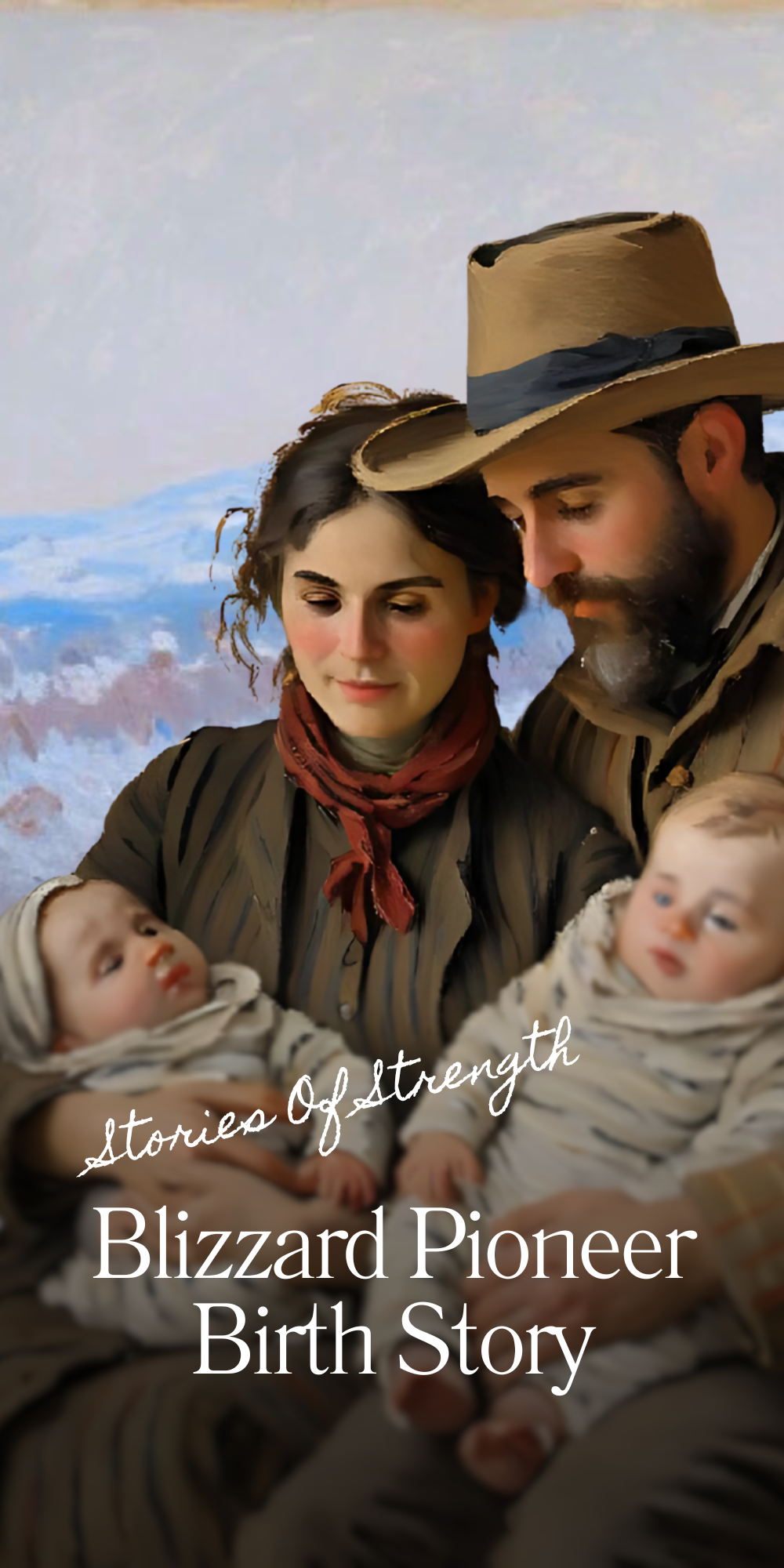 Blizzard pioneer birth story